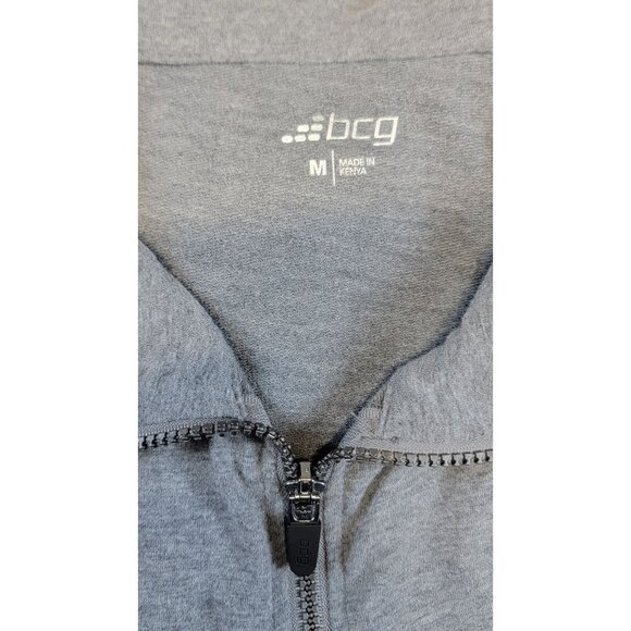 BCG Vest Gray Zip-Front Sleeveless Gray Womens Size M New No Tag - Picture 6 of 8